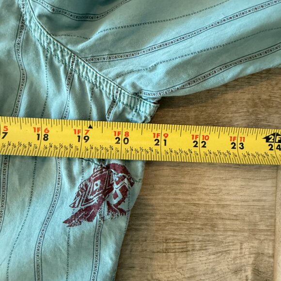 Barn Fly Own Themed Snap Button  Shirt - Large - Picture 4 of 11